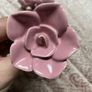 Stunning Rose Ceramic Drawer Knobs x 6 Image 6