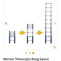 Telescopic ladder 2.9M