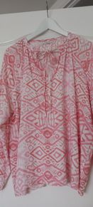 Beautiful Bohemian Gypsy Top Sz 12