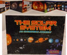 The Solar System Educational Jigsaw Puzzle Book, Hardback