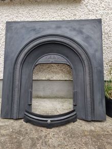 Metal Fire Surround + Ash pan cover