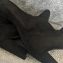 New.women black suede boots.size6/7 Image 6