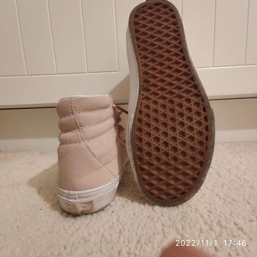 Vans Sk8-Hi - Suede/Ribbon