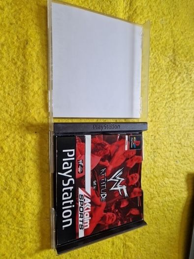 Attitude WF wrestling gamevPlayStation 1 ps1 PlayStation 2 ps2 games Original