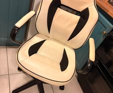 leather swivel chair
