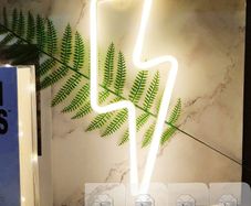 NEW SALE | Neon Sign Lightning Bolt LED Neon Light for Wall Decor, Neon Light Signs Battery or USB Powered Neon Night Light for Room Light up Christmas, Neon Wall Sign Neon Lamp for Bedroom