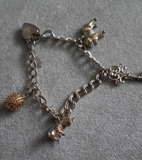 sterling silver charm bracelets