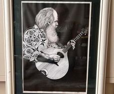 Barry Britton Signed Limited Edition Print - Mandola Man
