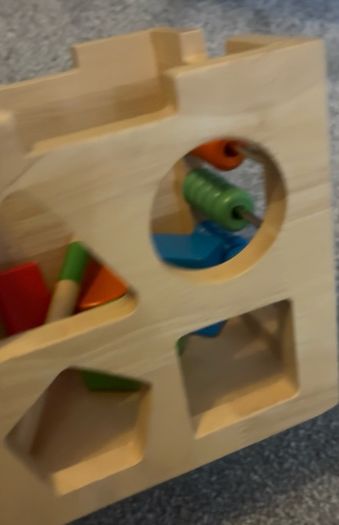 Wooden Activity Cube