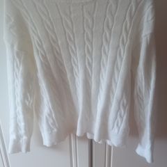 ladies cable knit jumper