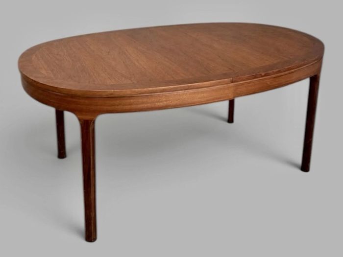 Vintage mid century extending dining table