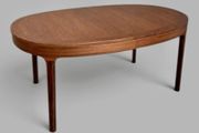Vintage mid century extending dining table
