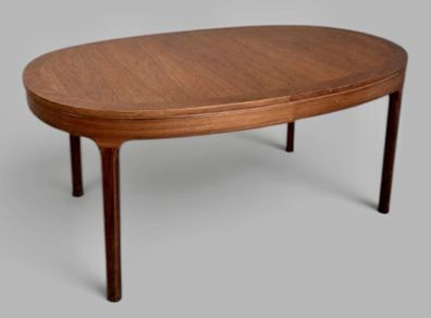 Vintage mid century extending dining table