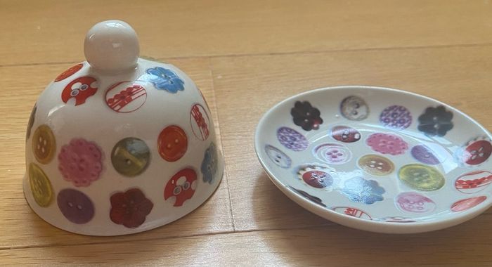Avoca butter dish & creamer