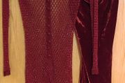 Vintage WHISTLES Beaded Crochet Cardigan + Strappy Cocktail Dress