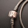 Pandora Sterling Silver Multi-Strand Snake Chain Bracelet with Floral Charm Image 3