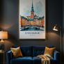 Stockholm Wall Art Print, Travel Poster Image 3
