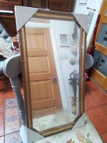 New Rectangular Gilt Framed Mirror