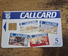 Ireland CallCard "Montage Callcard", used, 1992, 5 Units - free standard postage