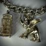 Heavy (2.4oz of Pure Silver) 925 Charm Bracelet Image 3