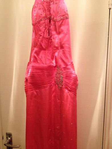 Cerise pink Cinderella dress