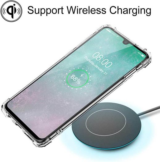 For Samsung Galaxy A41 Case ShockProof Soft Phone Cover Clear TPU Silicone New - FHT24SMK2