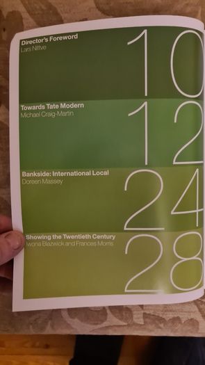 The Tate Modern Handbook. First Edition Large Volume Paperback In Good Condition.