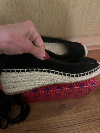 Tory Burch  espadrilles wed shoes size US8,5 / 5,5