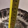 MYOTT Rare find  The Brook by Franciscan salad plate  and large wood plate holder. Image 2