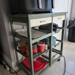 Kitchen trolley storage