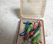 6 sinking Devon minnows