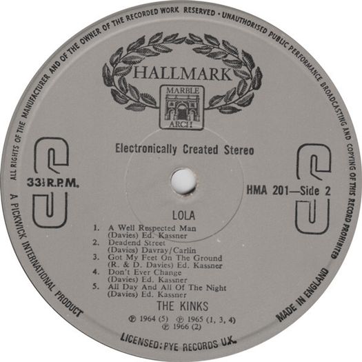 The Kinks   Lola