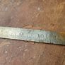 Brass 24" folding ruler Image 5