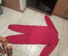 Large red costume..sesame street....