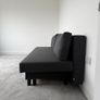 Dark grey sofa bed with storage Image 3