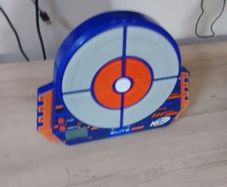 toy gun and electric traget