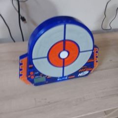 toy gun and electric traget