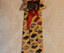 Exclusive Handmade Tie-Necklace  Sustainable Craft Fashion