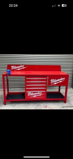 Powder coated Work bench