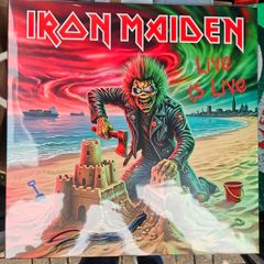 Iron Maiden "Live Is Live" Sealed 3x Vinyl Album