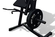 Bicep curl and tricep extension machine