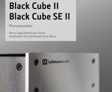 Lehmann Black Cube SE II - Box/Warranty/Manual -Phono Stage