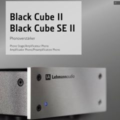 Lehmann Black Cube SE II - Box/Warranty/Manual -Phono Stage