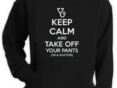 Keep calm im doctor hoodies