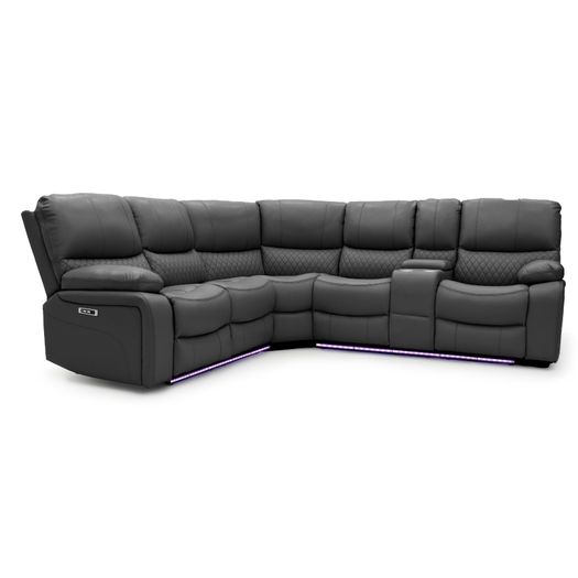 Rita Manual Leather Recliner Sofa