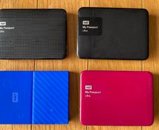 Hard Drives - 1 + 2 TB external - top brand WD