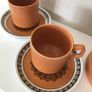 Retro Woods "Inca" Coffee pot &Cups with saucers Image 3