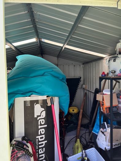 Metal shed