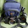 Olympus OM-4Ti Black 35mm SLR Film Camera Titan Body JAPAN and Vivitar series 1 28-90mm F2.8-3.5  FD mount lens Image 9