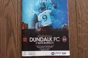 Dundalk v Bate Borisov programme Champions League 2016